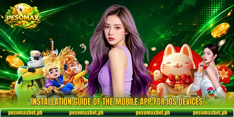 Installation guide of the mobile app for iOS devices Installation guide of the mobile app for iOS devices