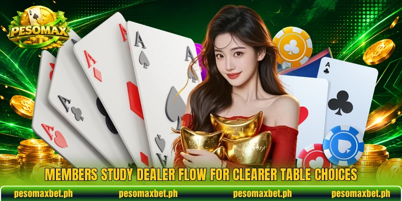 Members study dealer flow for clearer table choices Members study dealer flow for clearer table choices