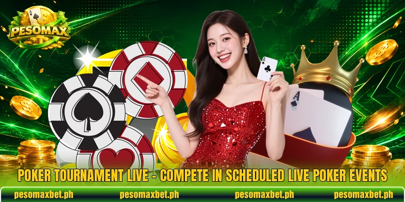 Poker Tournament Live – Compete In Scheduled Live Poker Events