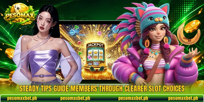 Steady tips guide members through clearer slot choices